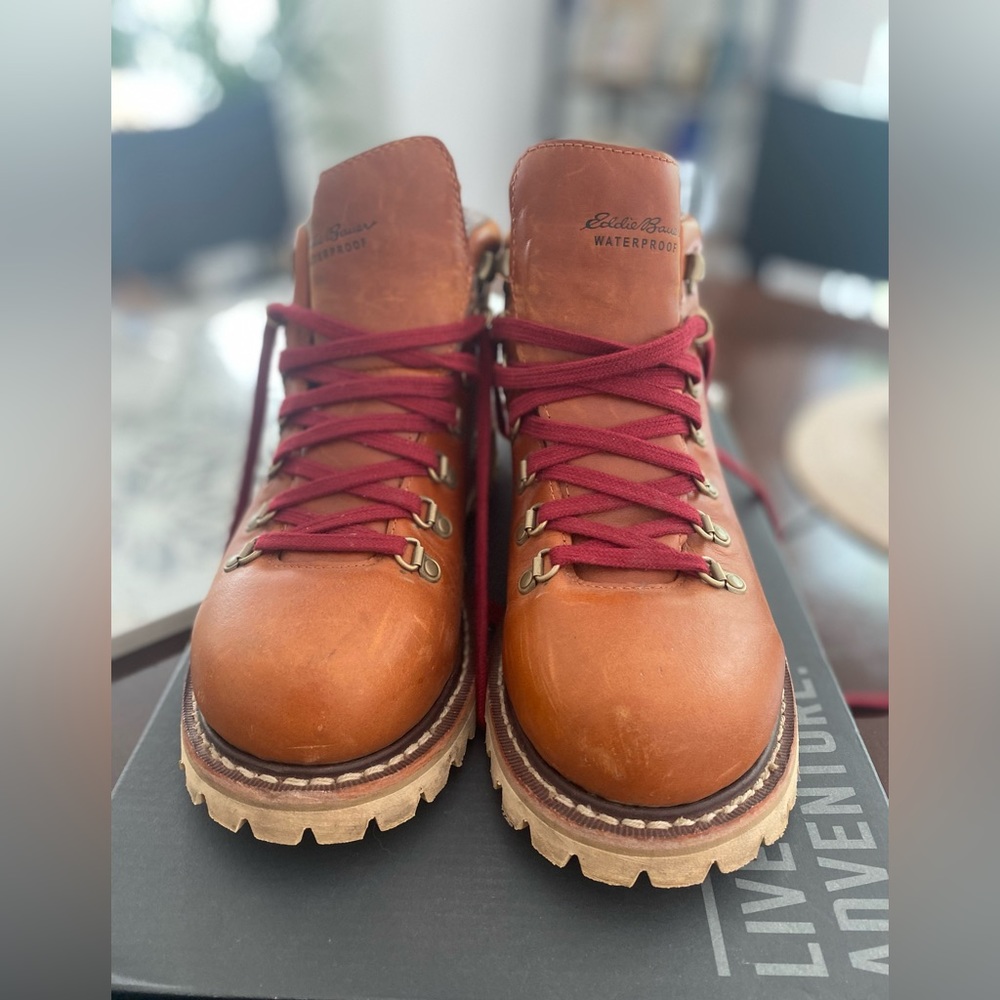 Eddie Bauer women’s hiking boots.